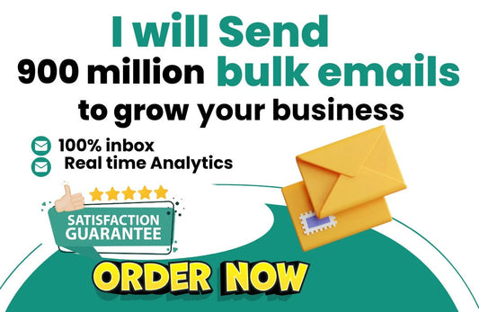 Email Blast | Cold Email Campaign | Bulk Email Marketing | Email Automation